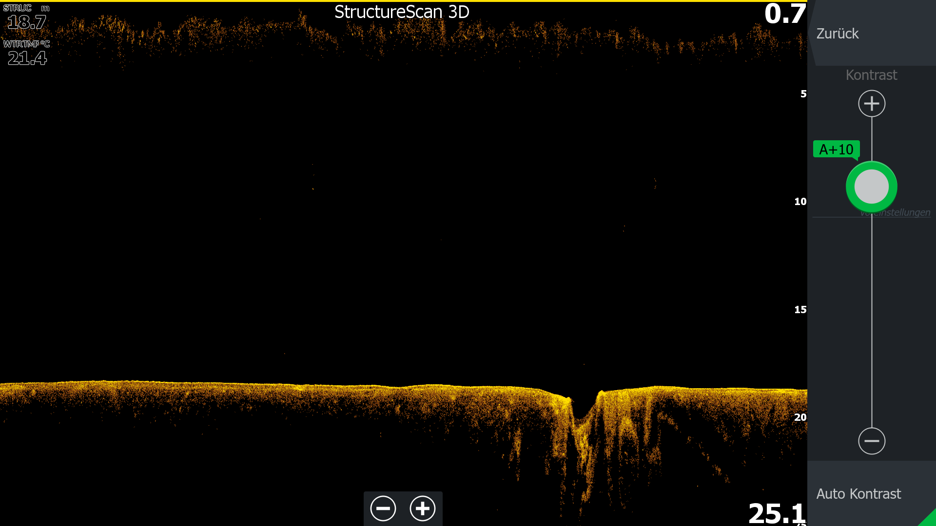 Down scan